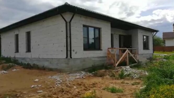 Отзыв клиента. Одноэтажный дом из газобетона